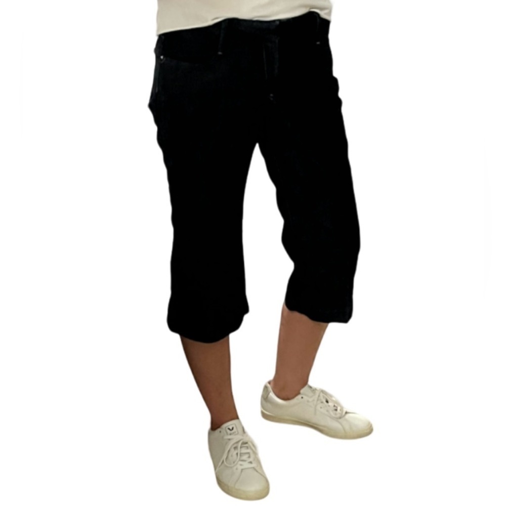 BANANA REPUBLIC Classic Dark Blue Denim Capris- Size 8